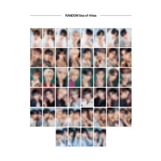 ATEEZ 8TH ANNIVERSARY EXHIBITION Blue Drift  5 Photocards | Random
