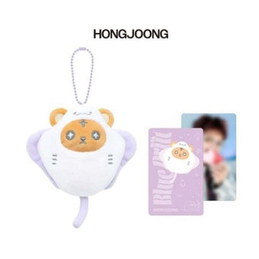 ATEEZ Blue Drift Plush Sea Collection | Llavero Oficial