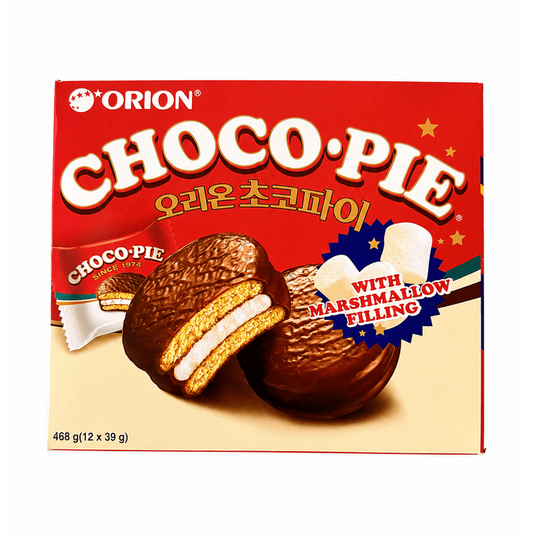 Orion Choco Pie 12uds 468g | Pastelito Coreano