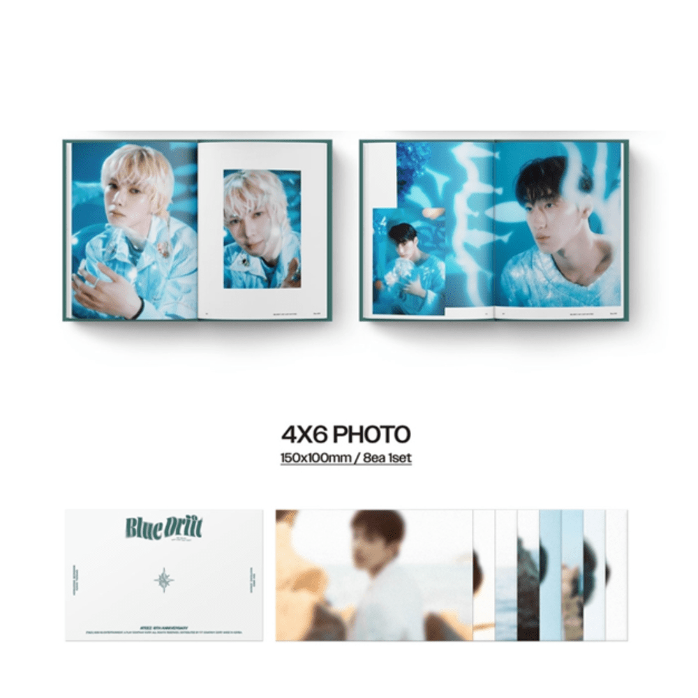 ATEEZ 8th Anniversary photobook Drift Flow Dive