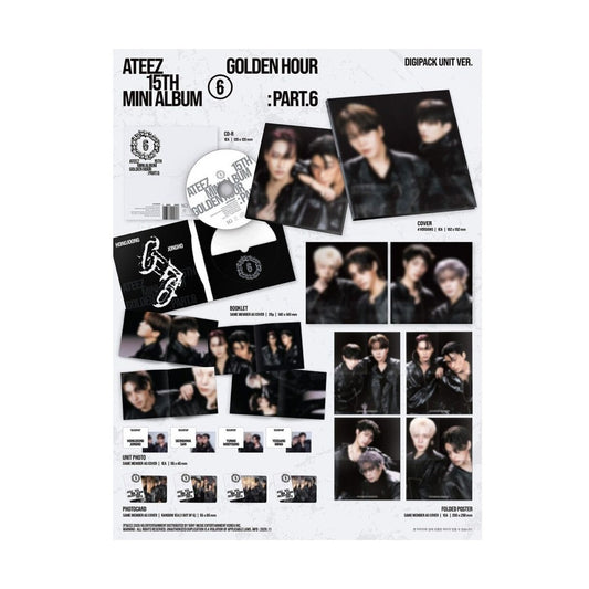 ATEEZ GOLDEN HOUR Part.6 unit album