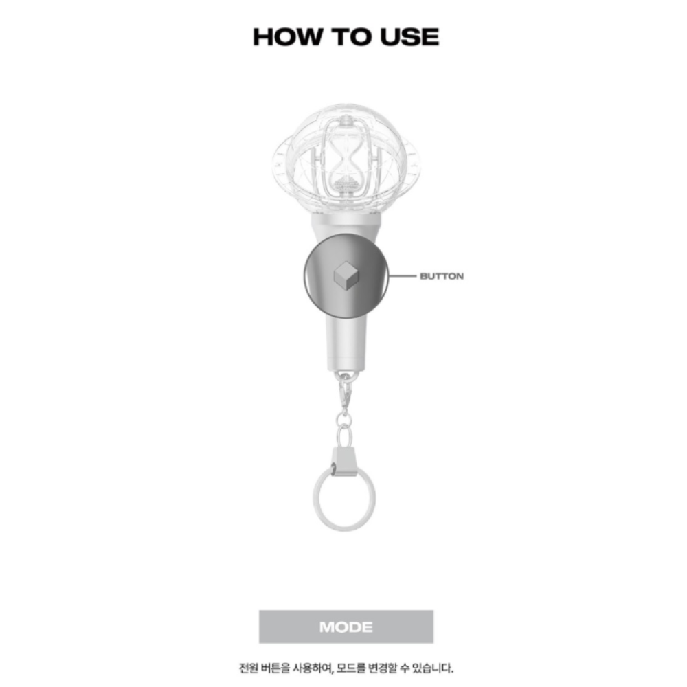 ATEEZ Lightiny Ver.3 keyring