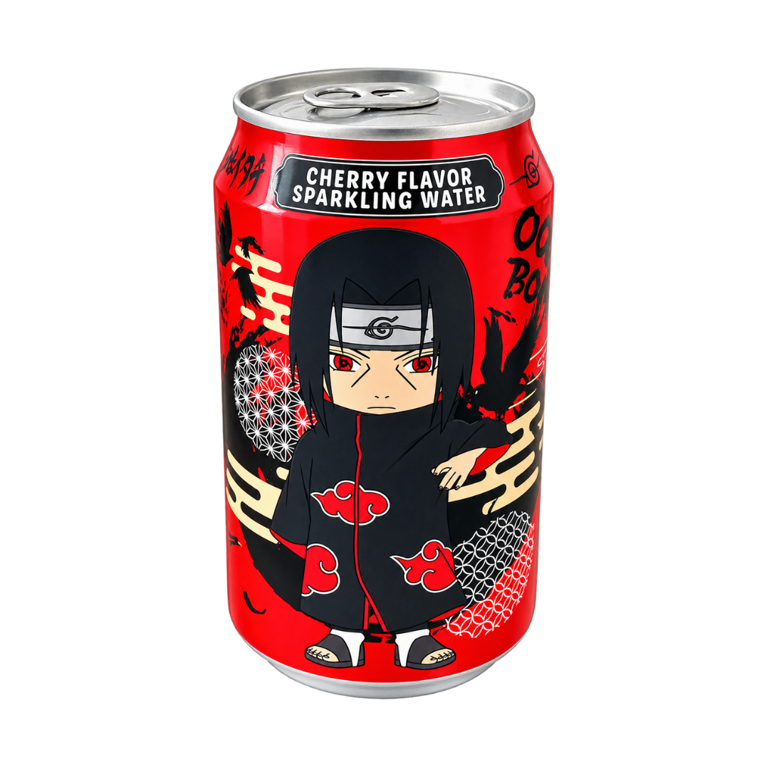 Agua con gas cereza con Itachi de Naruto Ocean Bomb