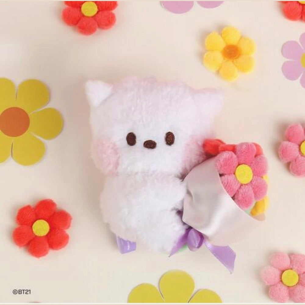 BT21 Bouquet Minini RJ llavero ramo de flores