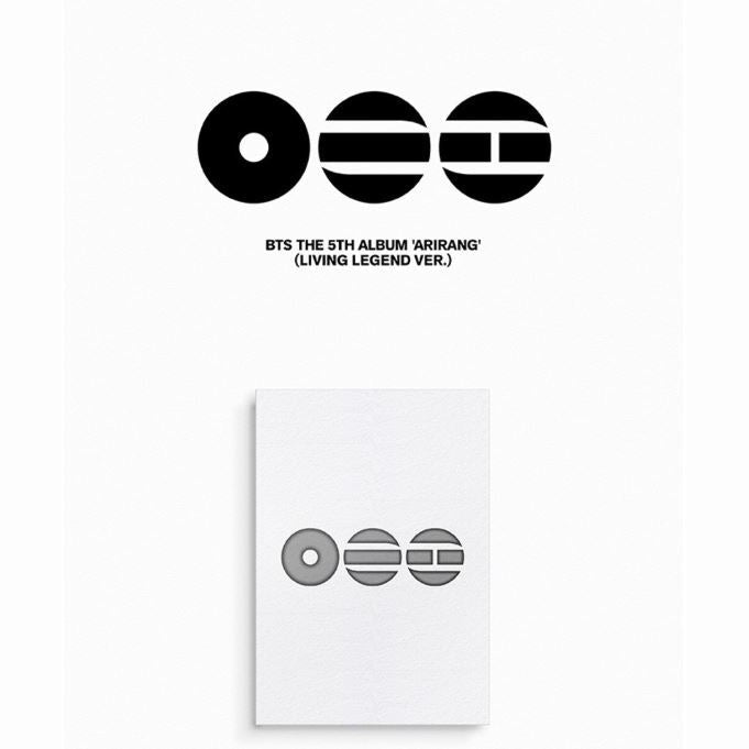 BTS 5th Album ARIRANG Living Legend poster book CD