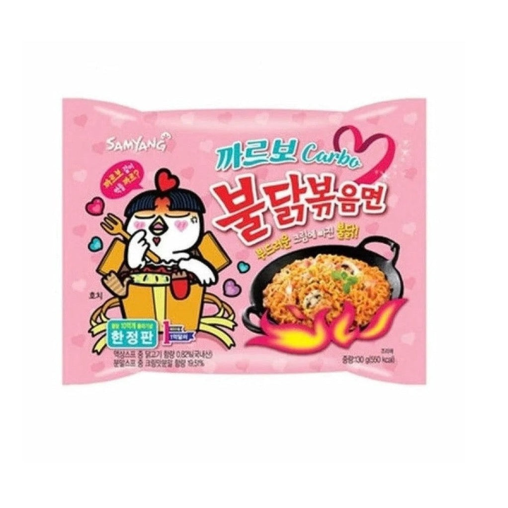 Buldak Carbonara cremoso picante 10 bolsas más 2 de regalo