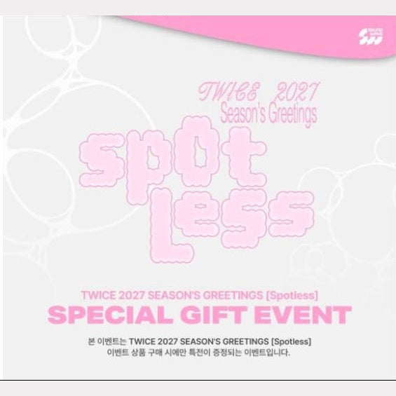 Caja Season’s Greetings 2027 TWICE Spotless