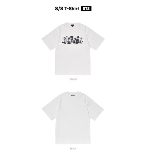 Camiseta manga corta oficial BTS ARIRANG 100% algodón