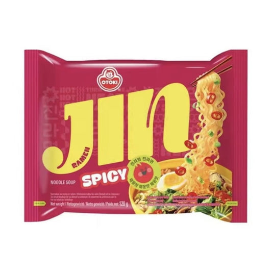 Ramen Jin Spicy Ottogi 120g | Bolsa Picante
