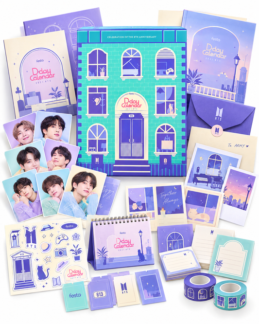 Calendario D-DAY BTS FESTA 8º aniversario | Photocards