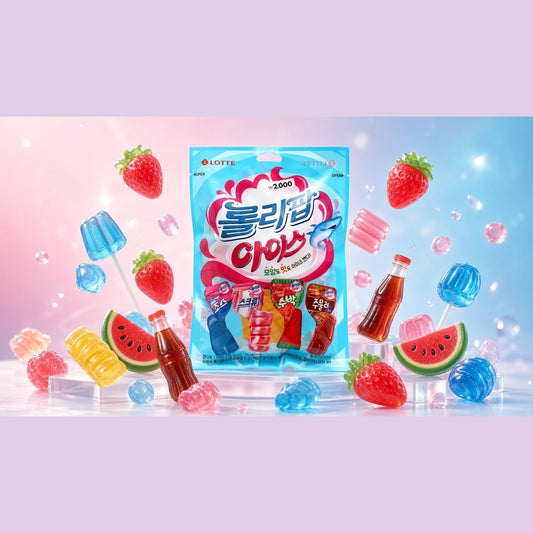 Piruletas de sabores surtidos LOTTE