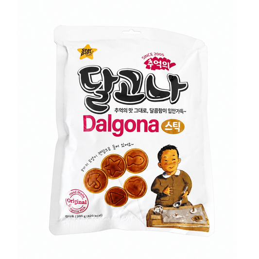 Dalgona Stick Coreano 200g | Piruletas El Juego del Calamar