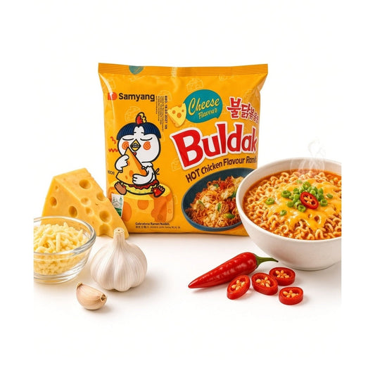 Samyang Buldak Queso 140g | Ramen coreano picante