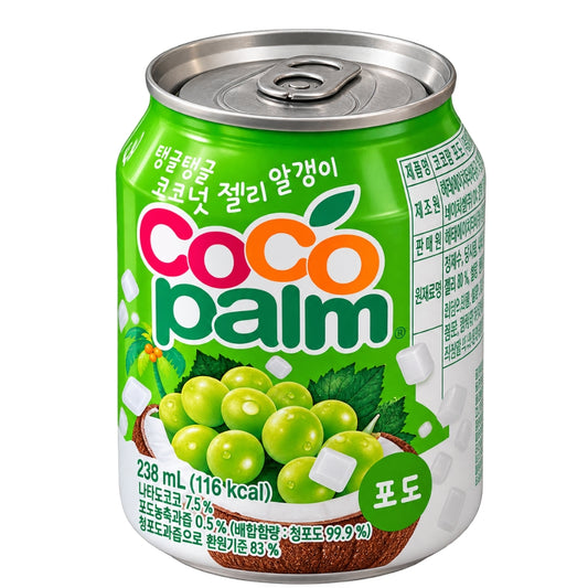 Lata Coco Palm Haitai uva 238 ml con nata de coco