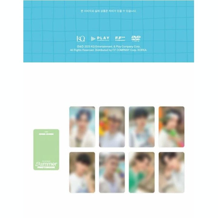 Libro de fotos de verano ATEEZ oficial KQ Entertainment
