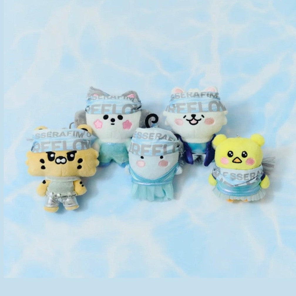 Llavero peluche FIM'S CLUB LE SSERAFIM PUREFLOW Tour oficial 2