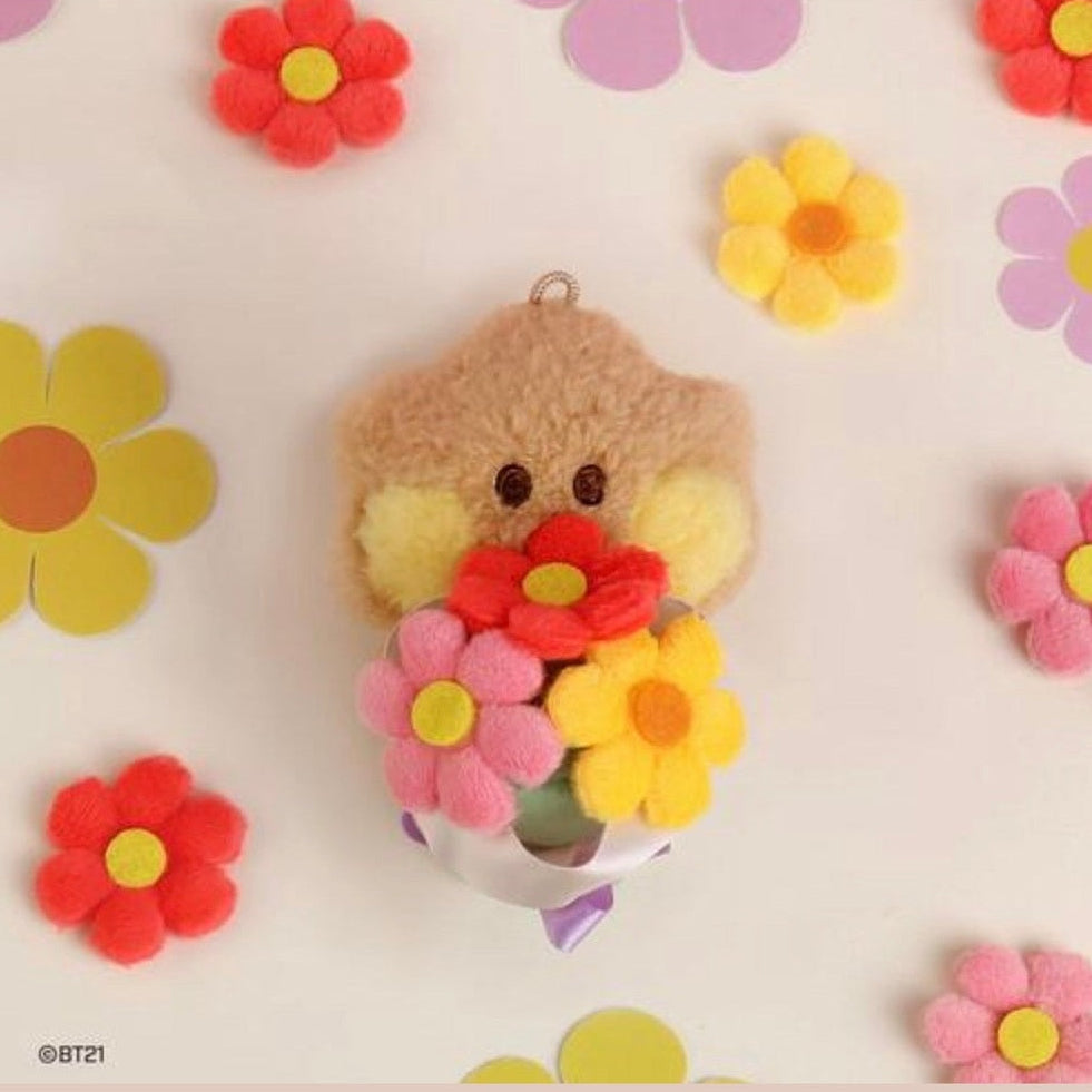 Llavero peluche Shooky Bouquet Minini BT21
