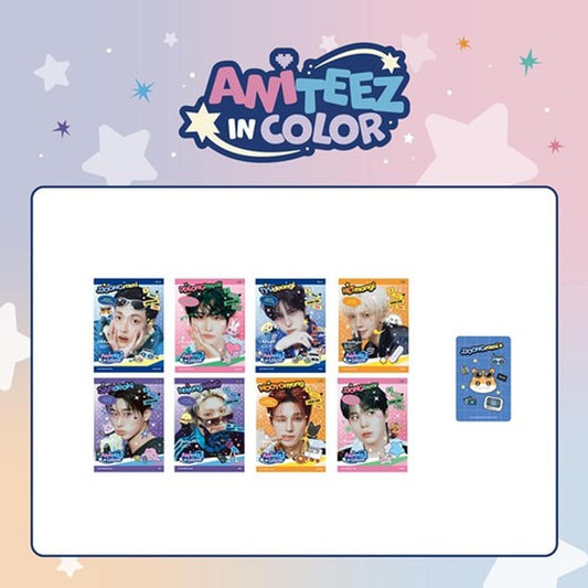 Mini photobook oficial ATEEZ ANITEEZ In Color