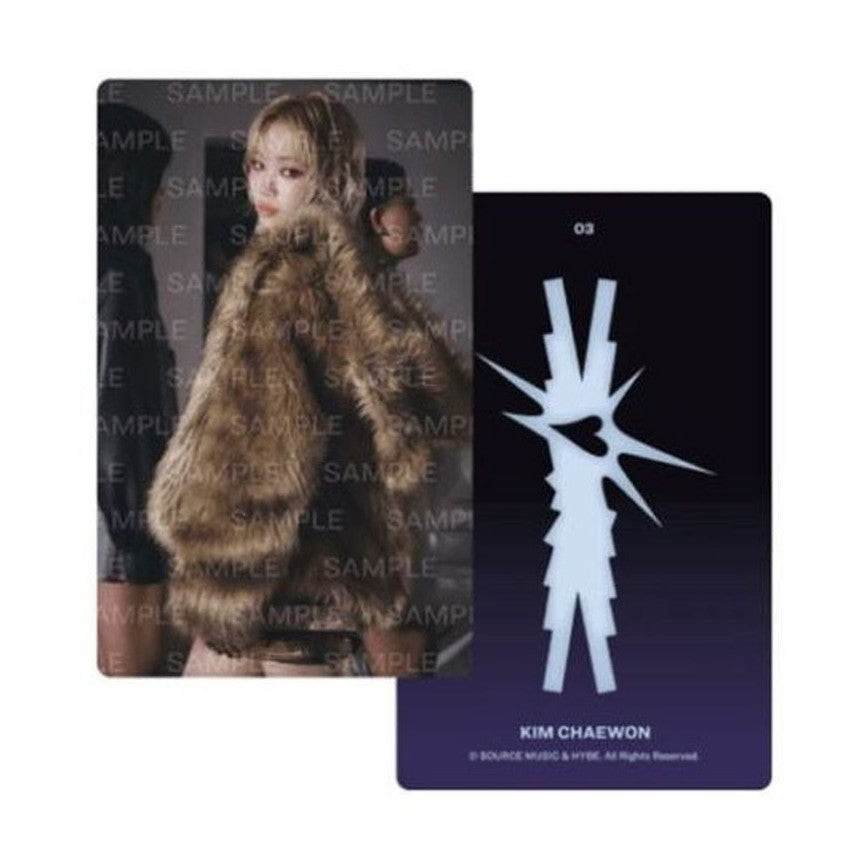 Mini photocards LE SSERAFIM CRAZY set 6 oficial