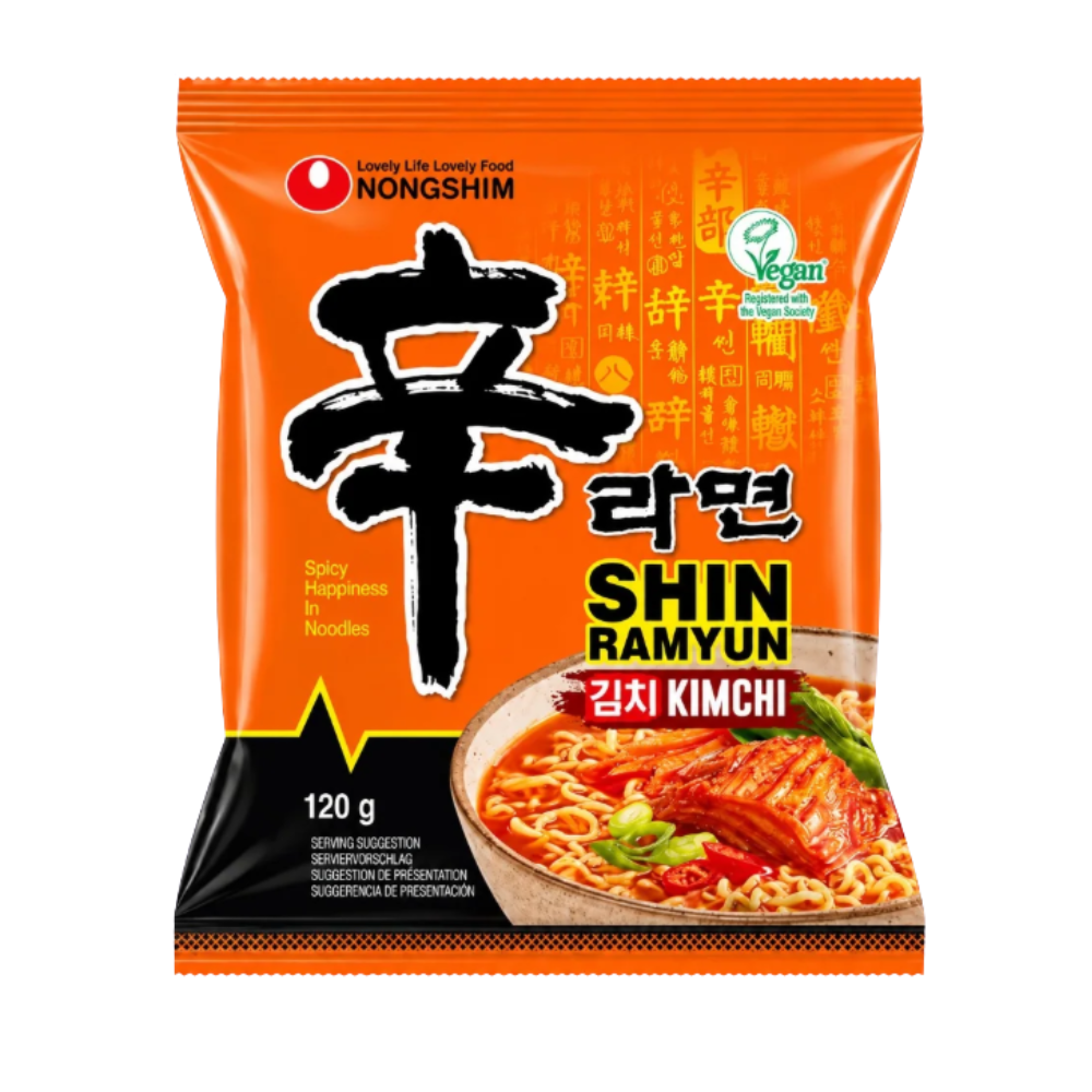 Nongshim Shin Ramyun Kimchi bolsa picante