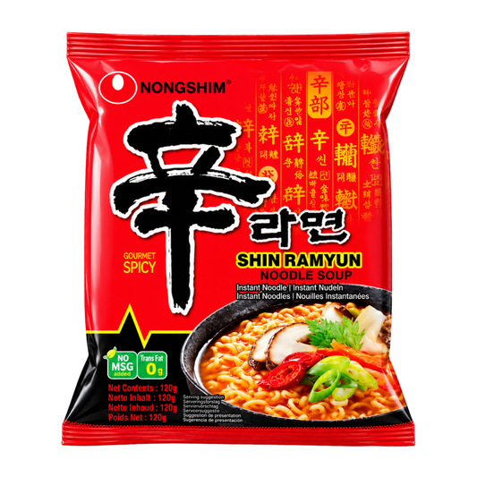 Nongshim Shin Ramyun noodle soup bolsa roja