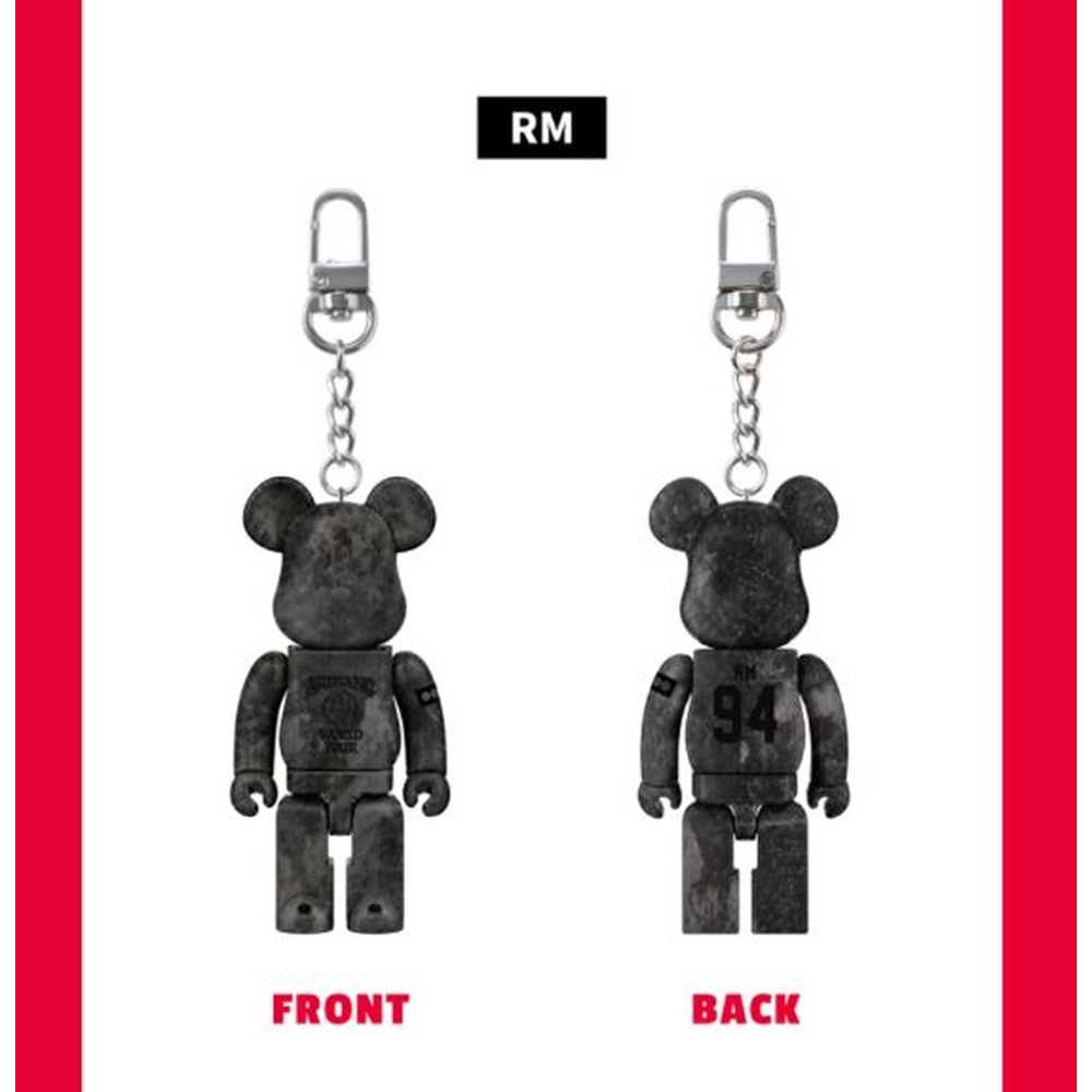 Oso de plástico BTS × BE@RBRICK ~7 cm oficial