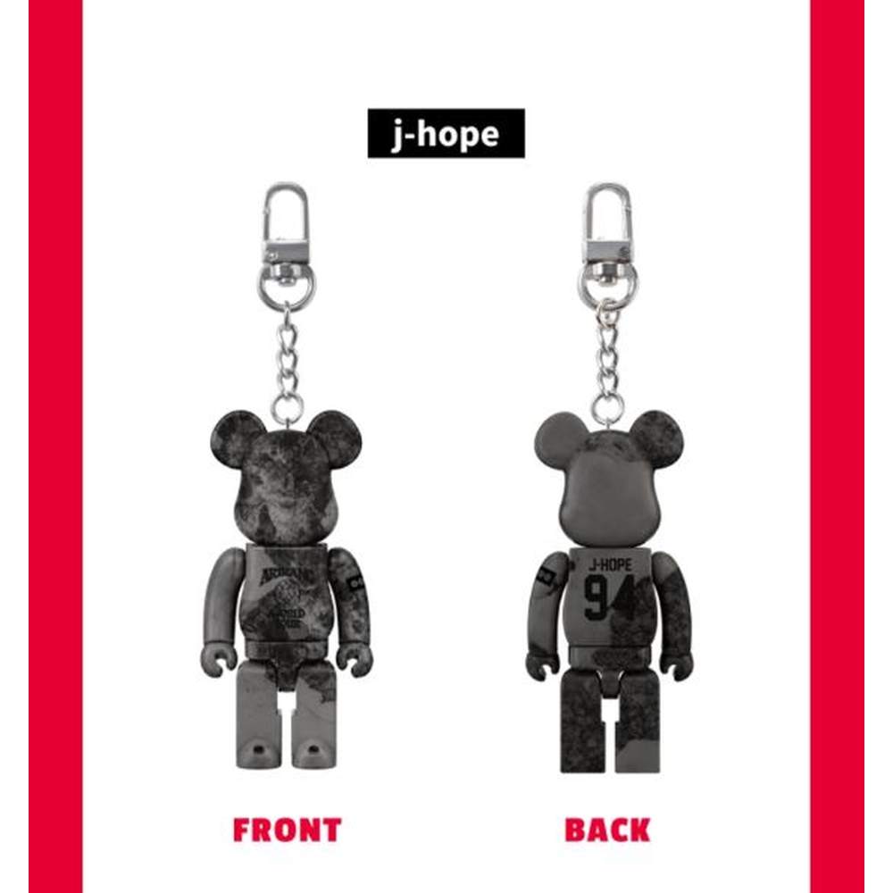 Oso de plástico BTS × BE@RBRICK JHOPE