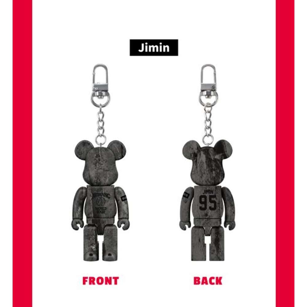 Oso de plástico BTS × BE@RBRICK JIMIN