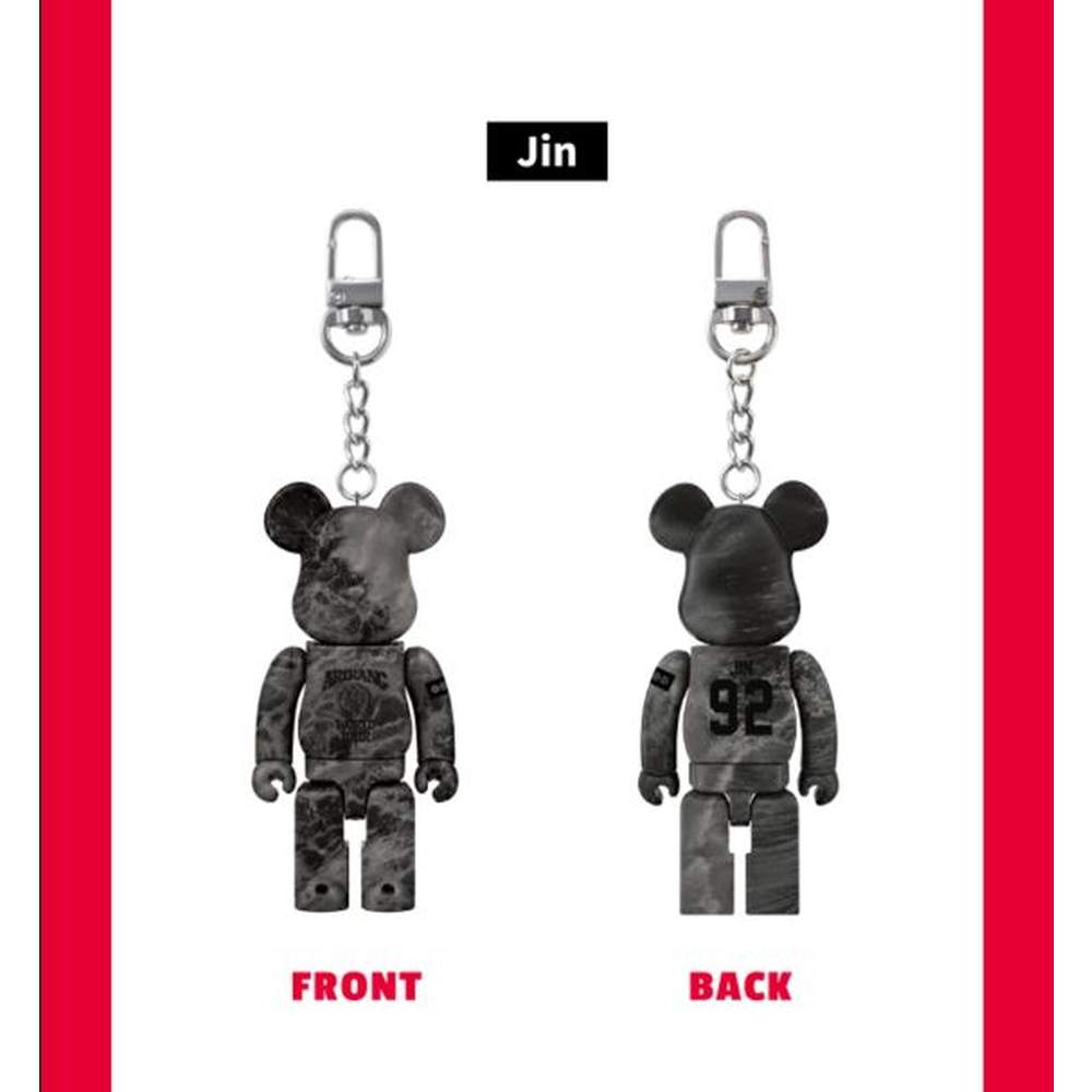 Oso de plástico BTS × BE@RBRICK JIN