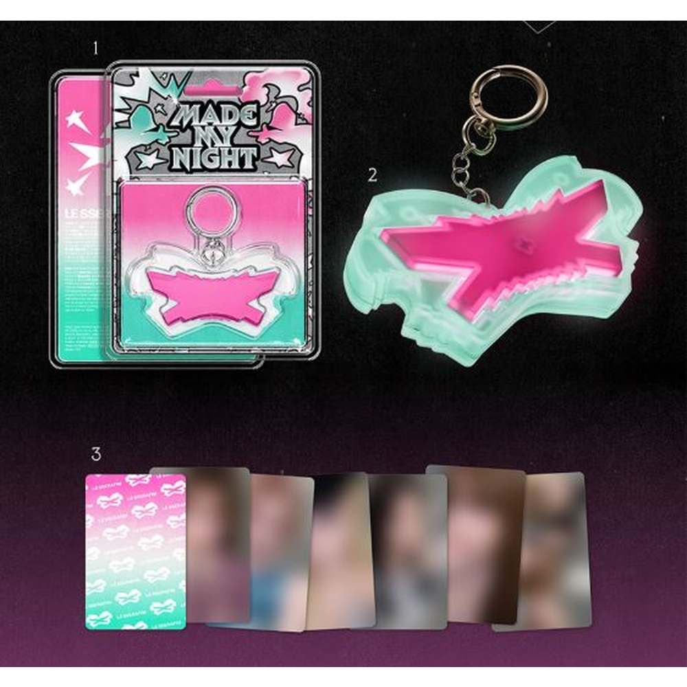 POB Weverse selfie photocard Glow Clicker Pink