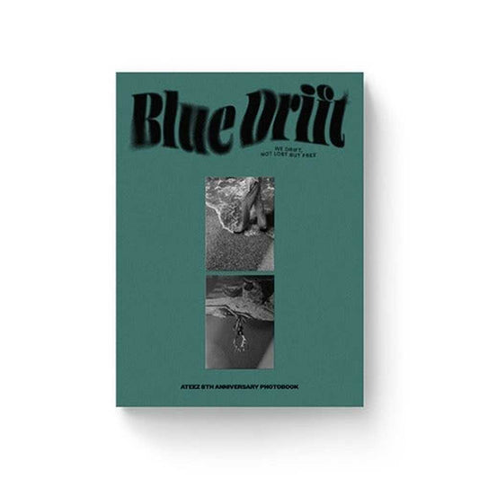 Photobook oficial ATEEZ Blue Drift 184 páginas 8 aniversario