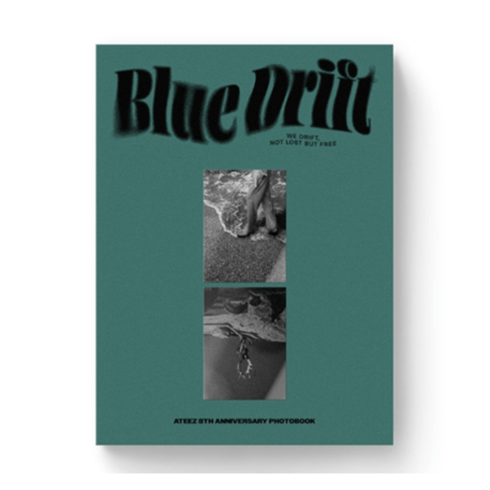 Photobook oficial ATEEZ Blue Drift 184 páginas del 8º aniversario