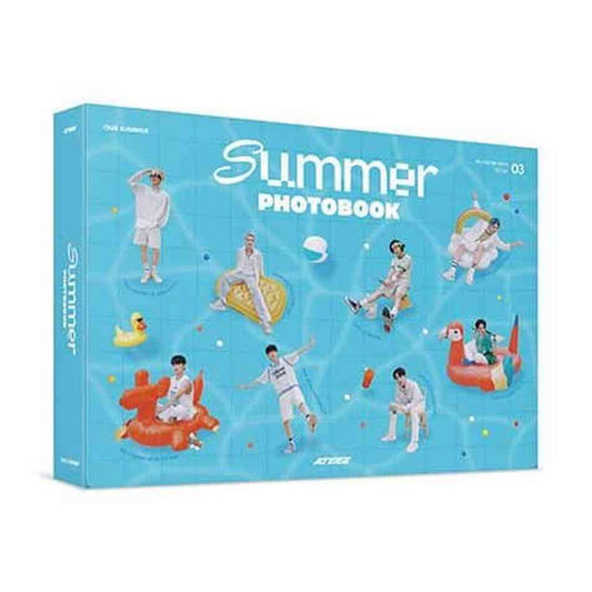 Photobook oficial ATEEZ Summer 2023 de 196 páginas