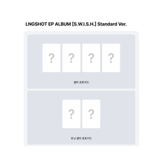 Photobook y CD de LNGSHOT S.W.I.S.H. Standard
