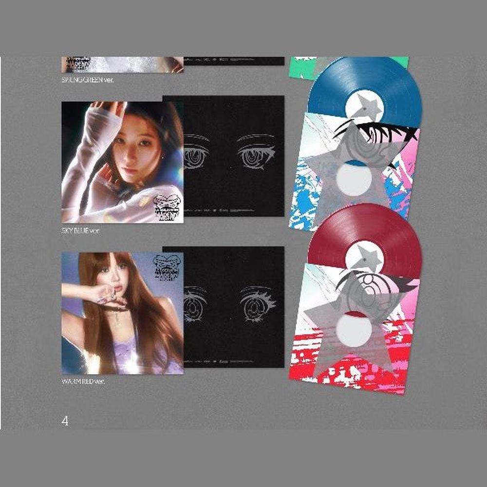 Photocards y sticker LE SSERAFIM Made My Night vinilo oficial