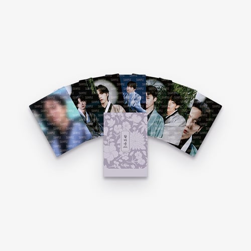 Set 7 mini photocards oficiales BTS Dalmajung 2022 random