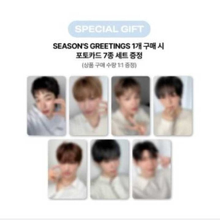 Set oficial NEXZ 2027 meong meong: pen pouch y 7 photocards POB Soundwave
