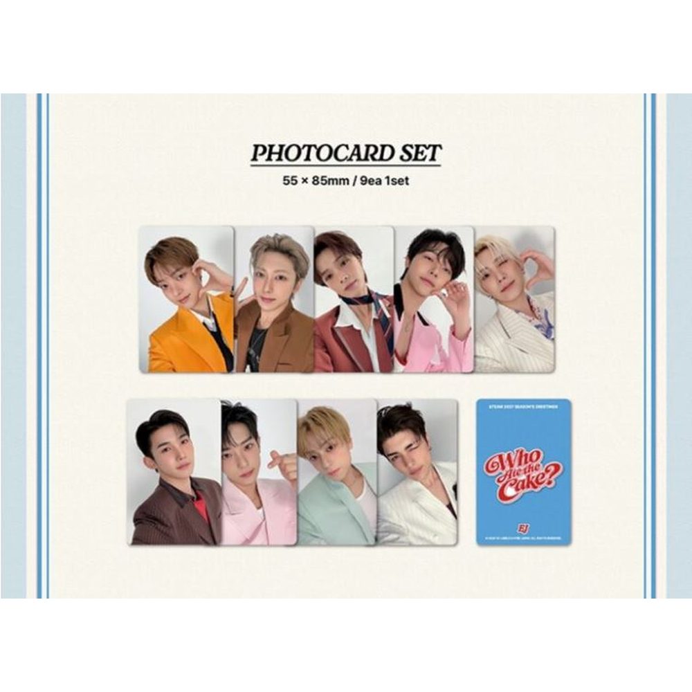 &TEAM Who Ate the Cake? Season’s Greetings con POB Weverse photocard set