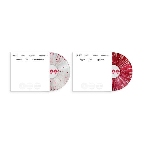 Vinilo Deluxe BTS ARIRANG B&W gatefold slipmat