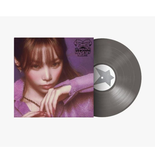 Vinilo LE SSERAFIM Made My Night CHIC SILVER portada oficial