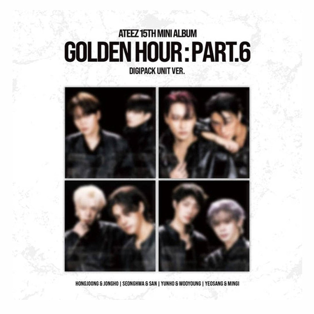 ATEEZ – 15th Mini Album [GOLDEN HOUR : Part.6] (DIGIPACK UNIT VER.) - ATEEZ GOLDEN HOUR PART 6 - portada del producto