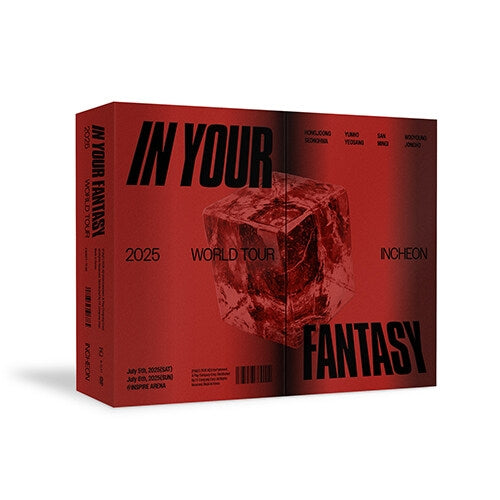 DVD oficial ATEEZ In Your Fantasy Incheon 2 discos
