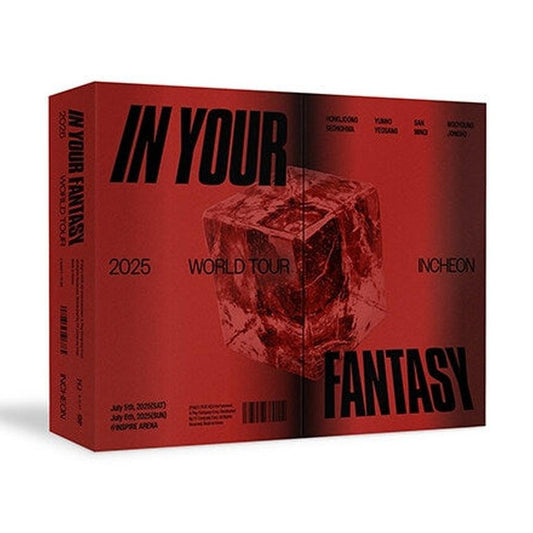 DVD oficial ATEEZ In Your Fantasy Incheon 2 discos