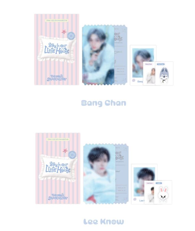 Stray Kids Special Ticket Set Oficial | STAY in Our Little House - Polaroid