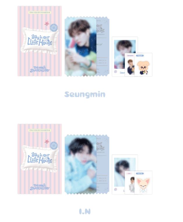 Stray Kids Special Ticket Set Oficial | STAY in Our Little House - Variantes por miembro