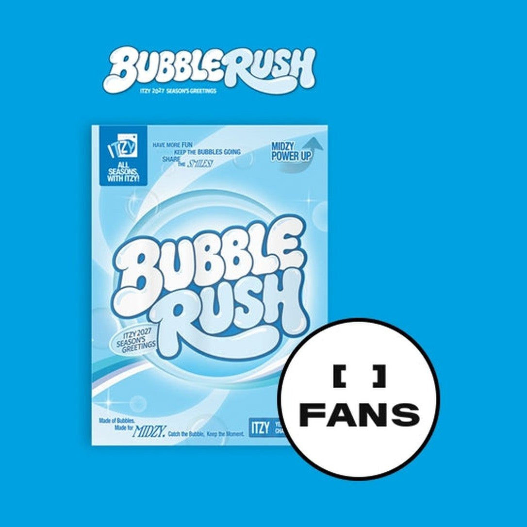 ITZY 2027 Season's Greetings BUBBLE RUSH cover