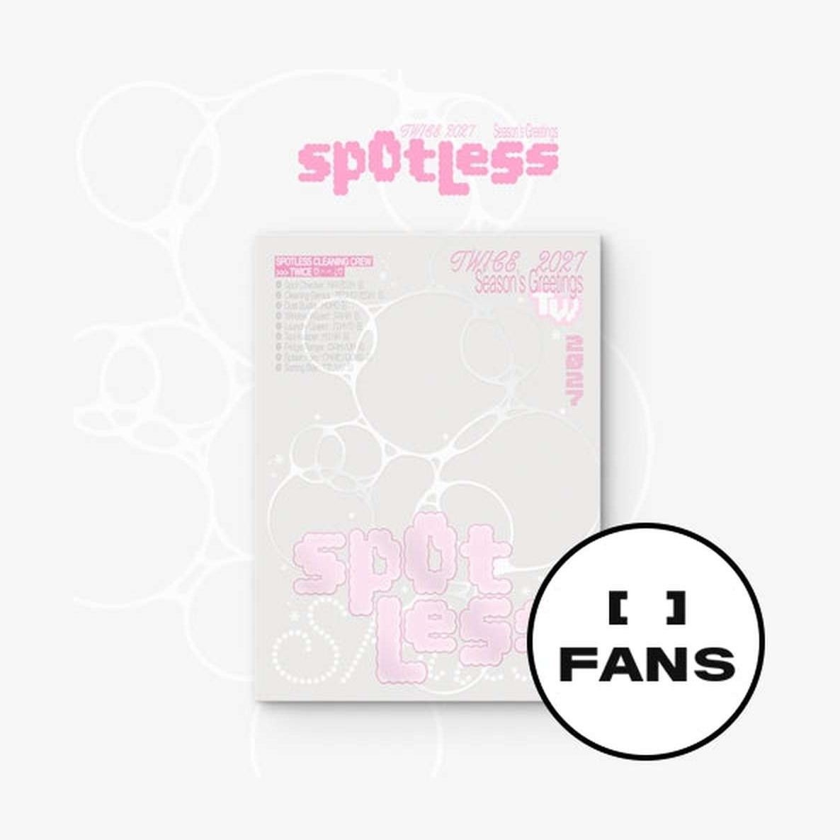 TWICE 2027 Season's Greetings Spotless cover