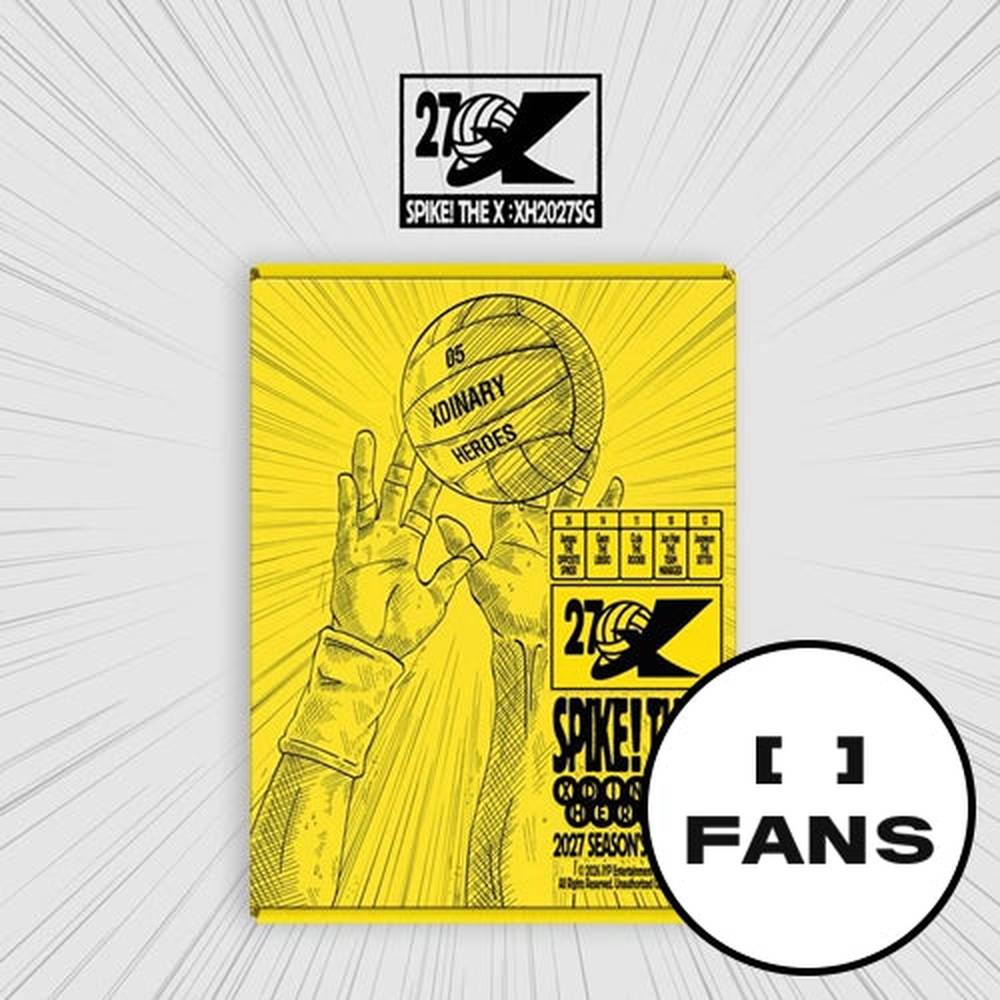 Xdinary Heroes 2027 Season's Greetings SPIKE! THE X cover