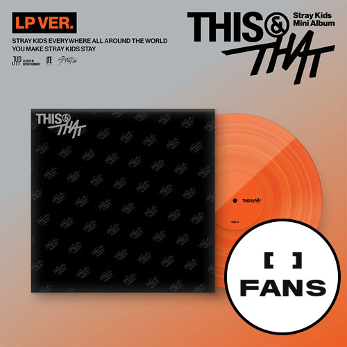Stray Kids THIS & THAT LP Ver. | Fans Shop POB - Portada oficial