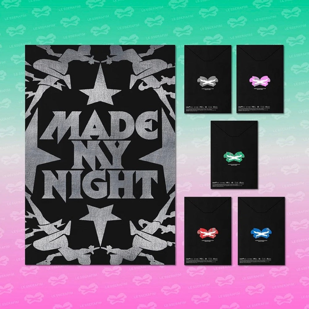 Álbum COMPACT LE SSERAFIM Made My Night random oficial